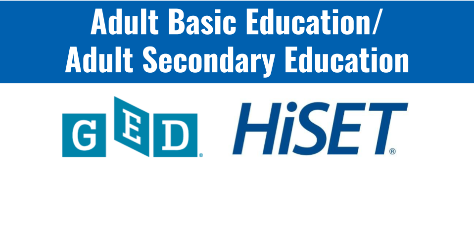 Welcome to our ABE/ASE (Adult Basic Education & Adult Secondary Education) program!